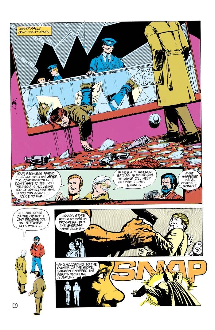 Batman (1940-2011) - DC (Detective Comics) (402 - Dec 1986) comic book collectible [Barcode 070989304307] - Main Image 3