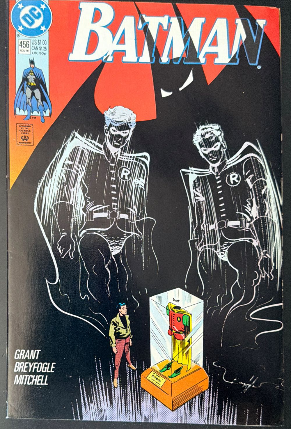 Batman - DC Comics (456 - Nov 1990) comic book collectible - Main Image 2