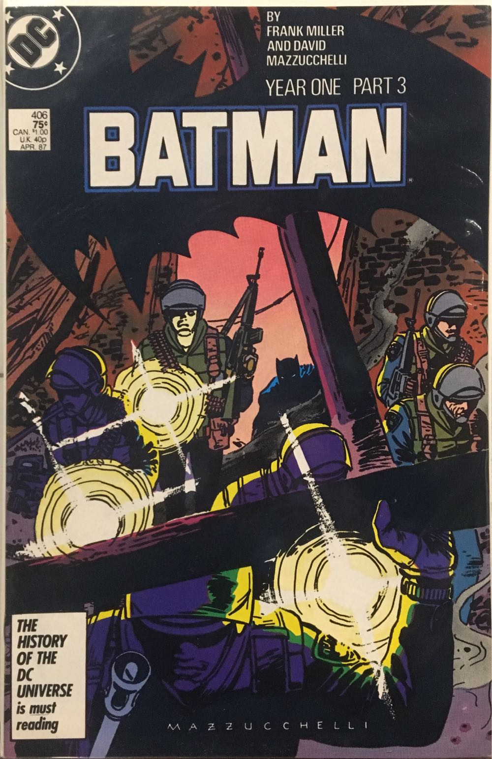 Batman - DC Comics (406 Facsimile - Feb 2024) comic book collectible [Barcode 070989304307] - Main Image 2