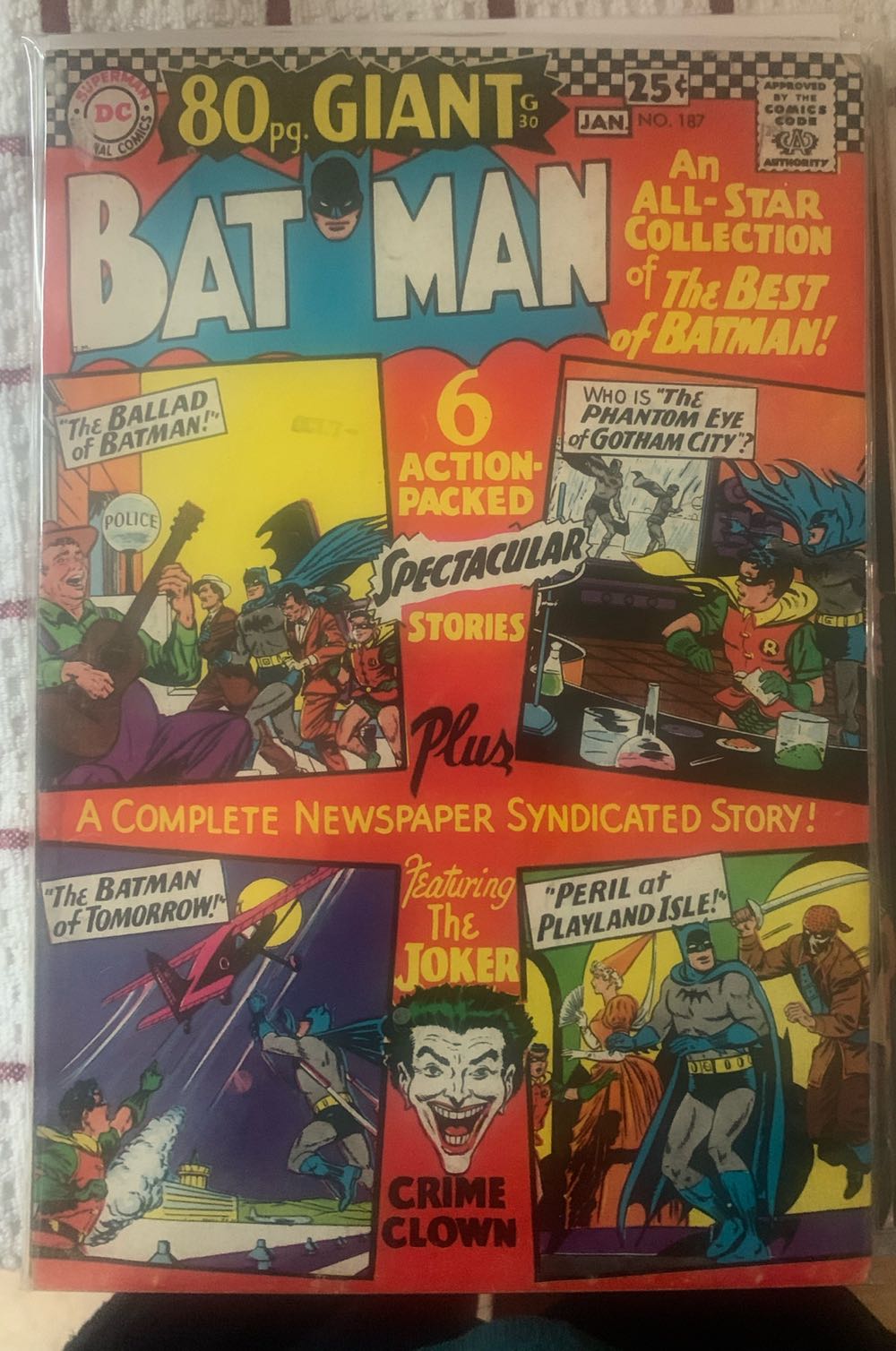 Batman - DC (Detective Comics) (187 - Jan 1967) comic book collectible - Main Image 2