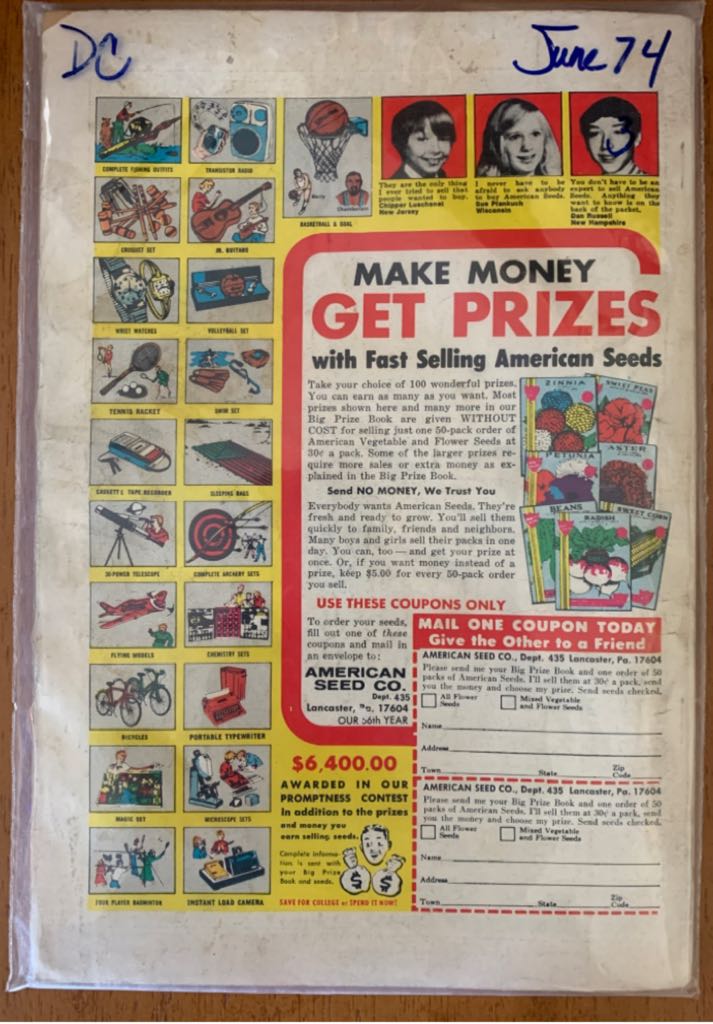 Batman - DC Comics (256 - Jun 1974) comic book collectible - Main Image 2