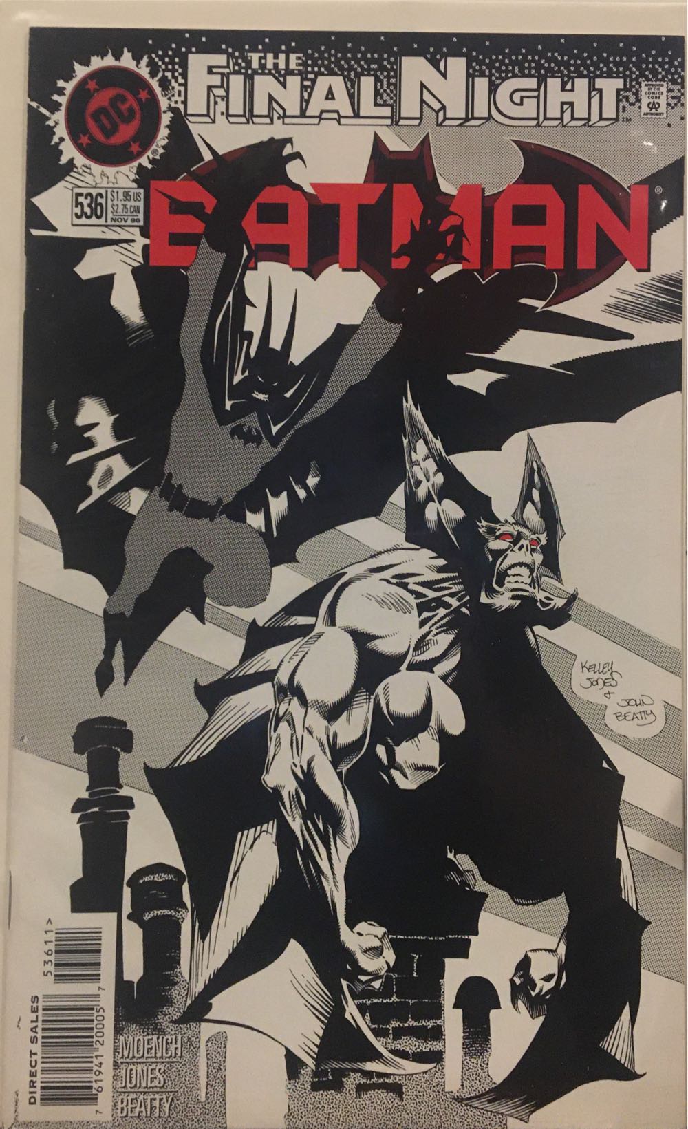 Batman (1940) - DC Comics (536 - Nov 1996) comic book collectible - Main Image 2