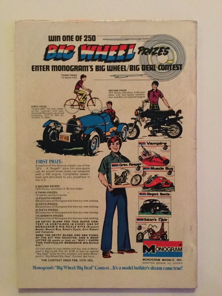 Batman - DC (259 - Dec 1974) comic book collectible [Barcode 9781563895647] - Main Image 2