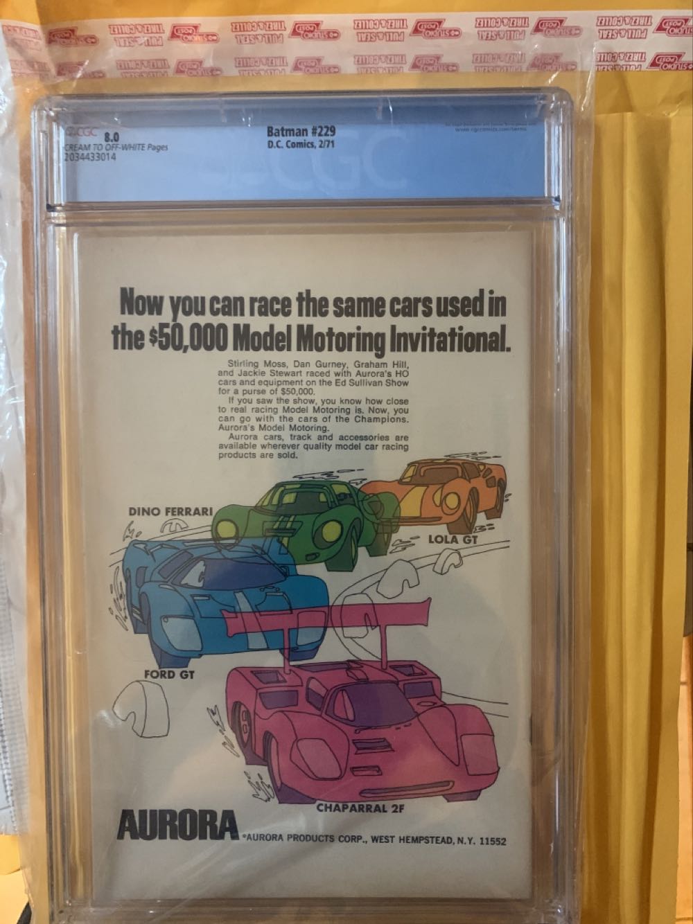 Batman - DC Comics (229 - Feb 1970) comic book collectible - Main Image 2