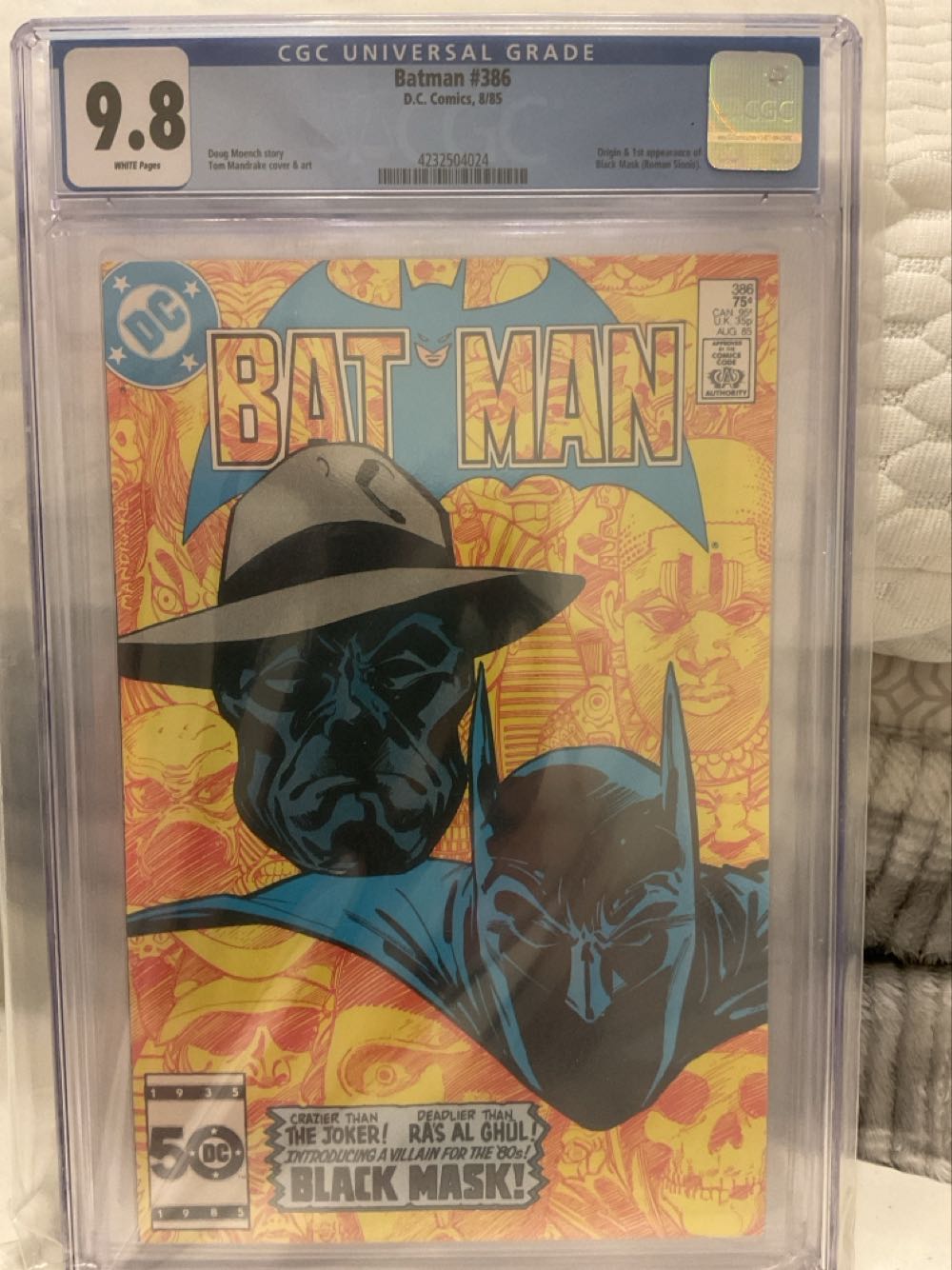 Batman - DC Comics (386 - May 1985) comic book collectible - Main Image 2