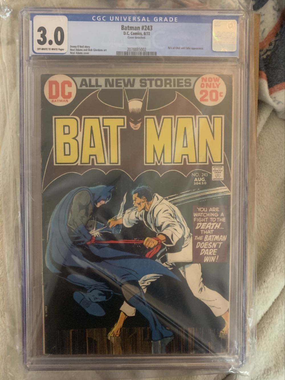 Batman - DC (243 - 08/1972) comic book collectible - Main Image 2