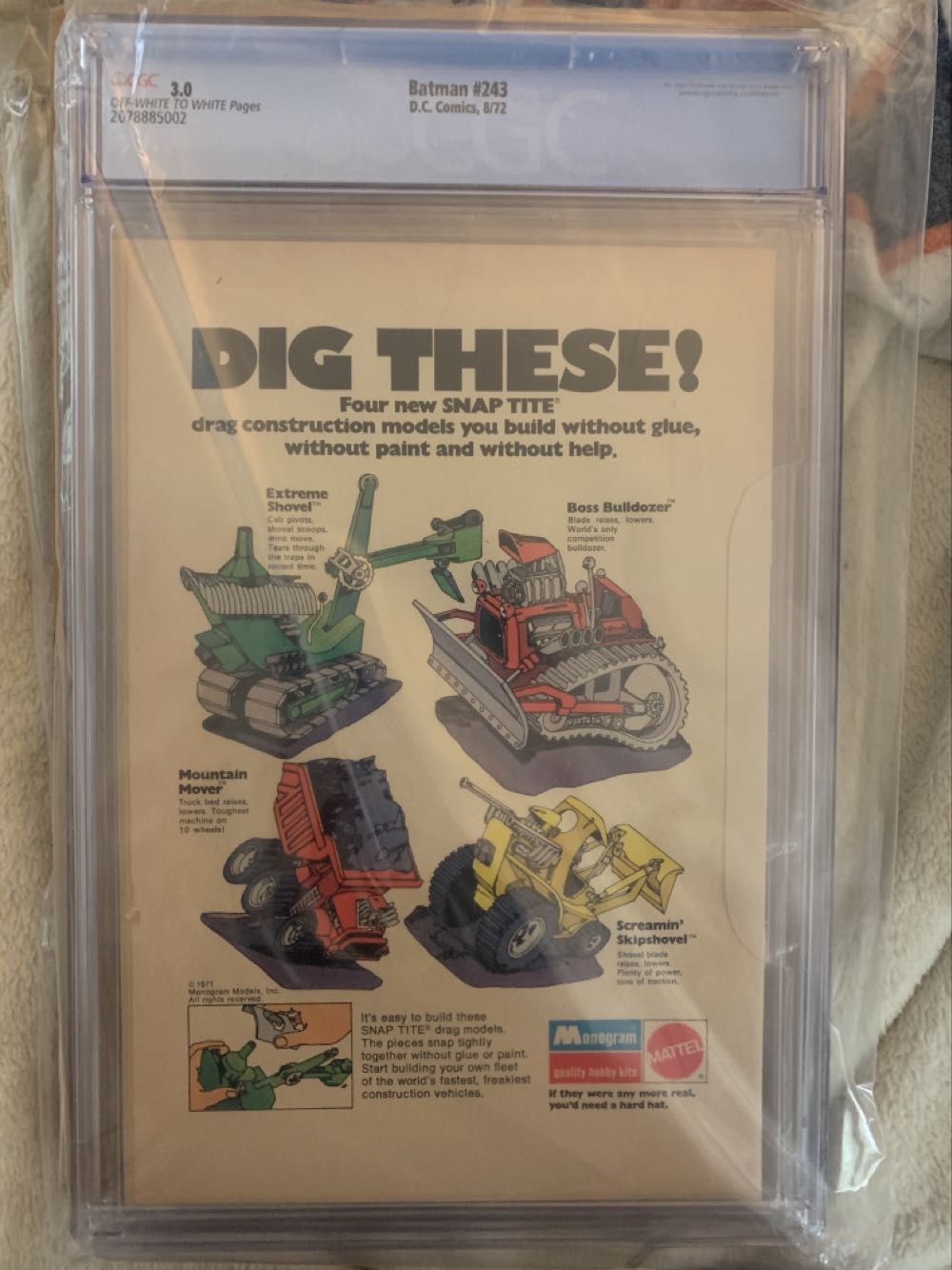 Batman - DC (243 - 08/1972) comic book collectible - Main Image 3