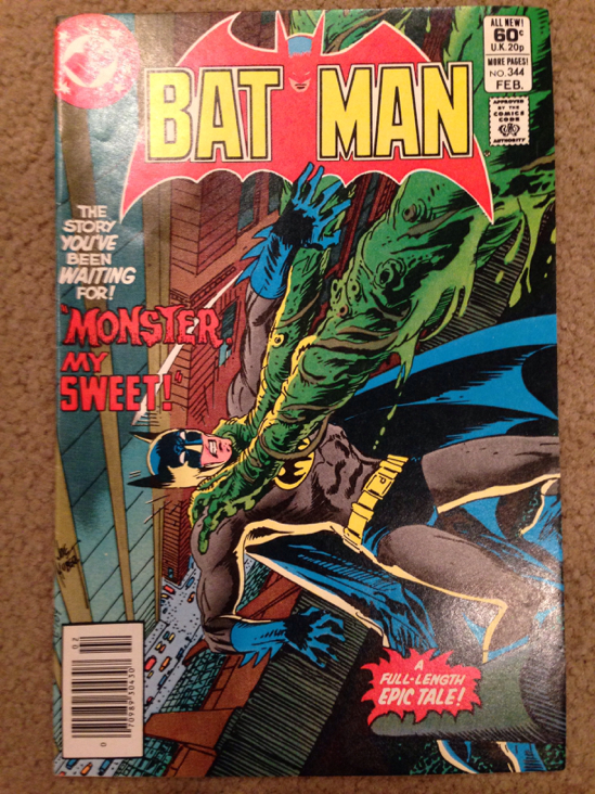 Batman (Vol 1) - DC Comics (344 - Feb 1982) comic book collectible - Main Image 1