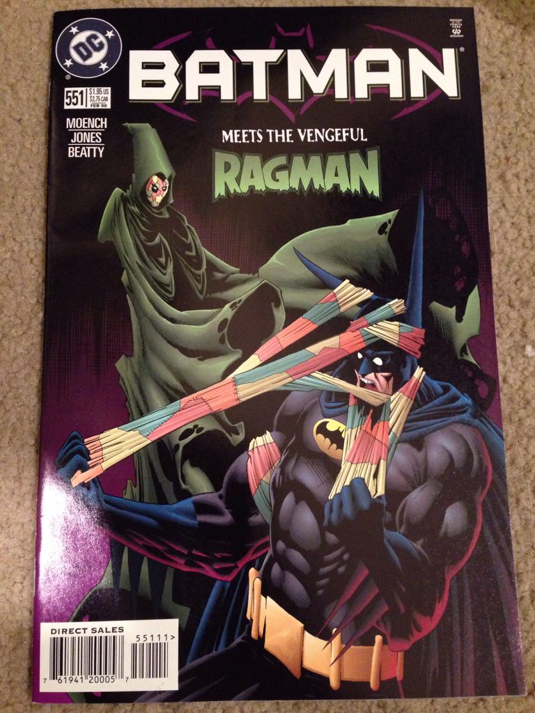 Batman 551 👀 - DC Comics (551 - Feb 1998) comic book collectible - Main Image 1