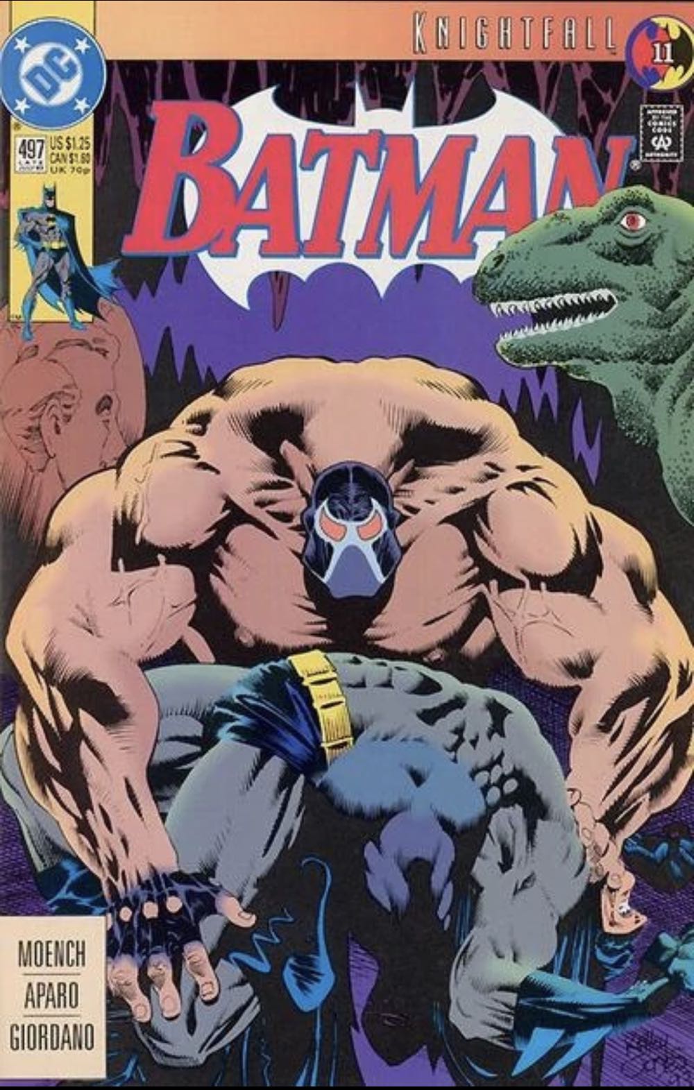 Batman (Vol. 1) - DC Comics (497 - Jul 1993) comic book collectible - Main Image 2