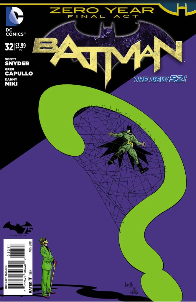 Batman vol2 - DC (32 - Aug 2014) comic book collectible [Barcode 070989304307] - Main Image 1