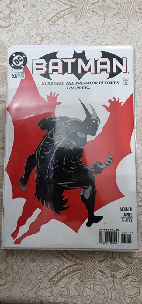 Batman (1940) - DC (Detective Comics) (537 - Dec 1996) comic book collectible [Barcode 761941200057] - Main Image 2