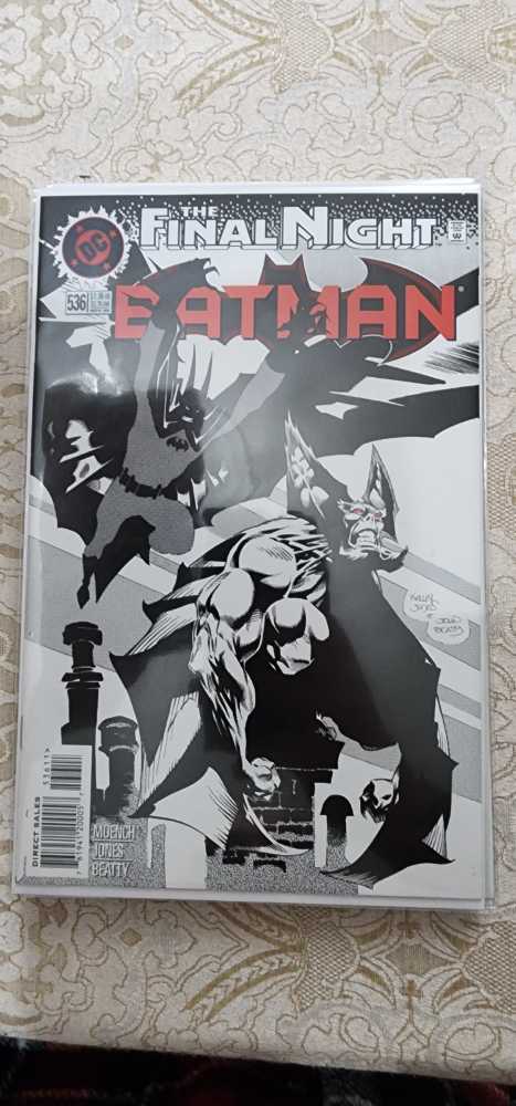 Batman (1940) - DC (Detective Comics) (536 - Nov 1996) comic book collectible [Barcode 761941200057] - Main Image 2