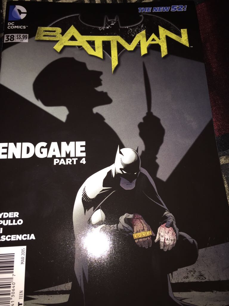 Batman New 52 - DC Comics (38.1) comic book collectible [Barcode 761941306407] - Main Image 1