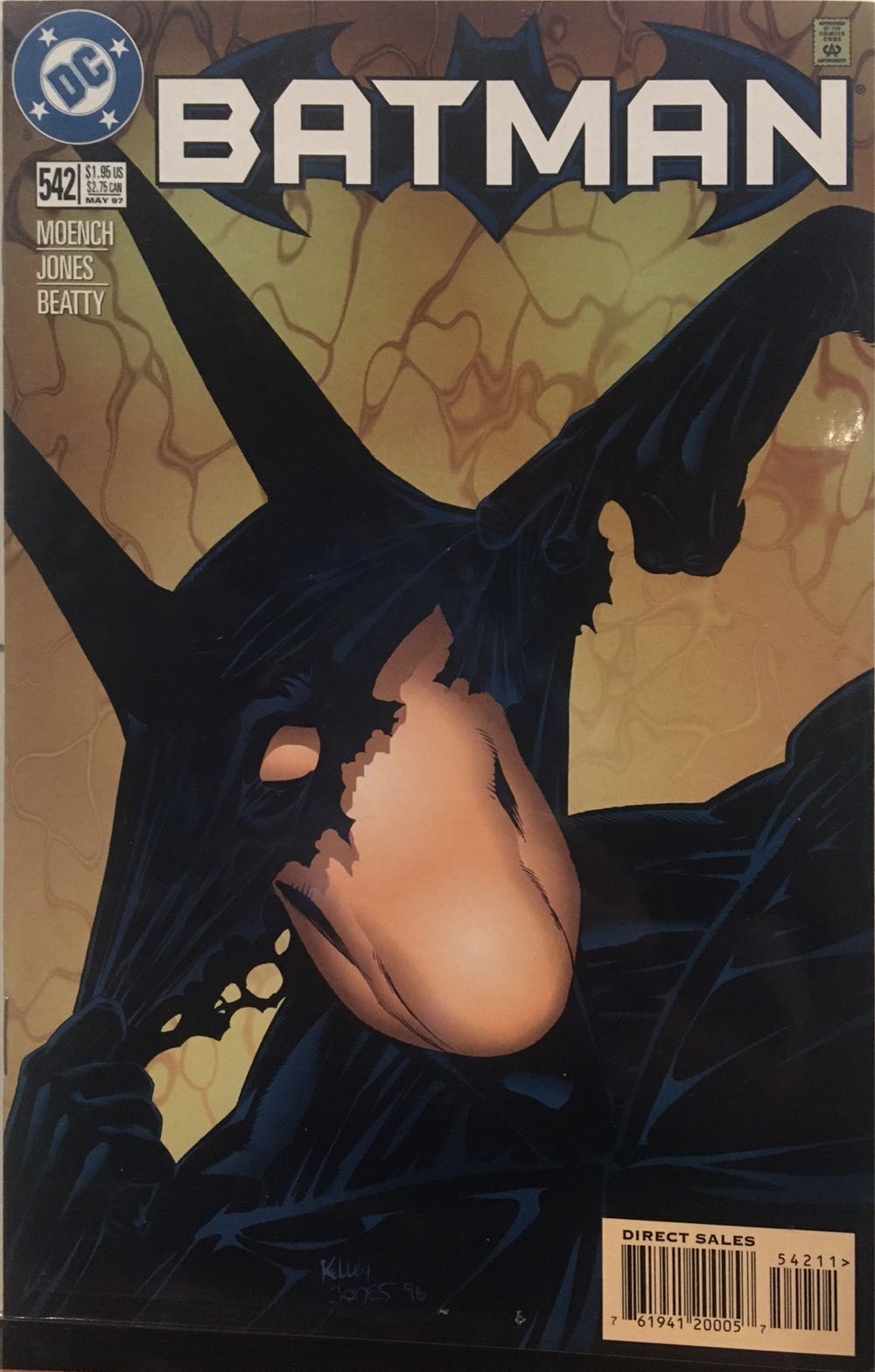 Batman - DC Comics (542 - May 1997) comic book collectible [Barcode 761941200057] - Main Image 2