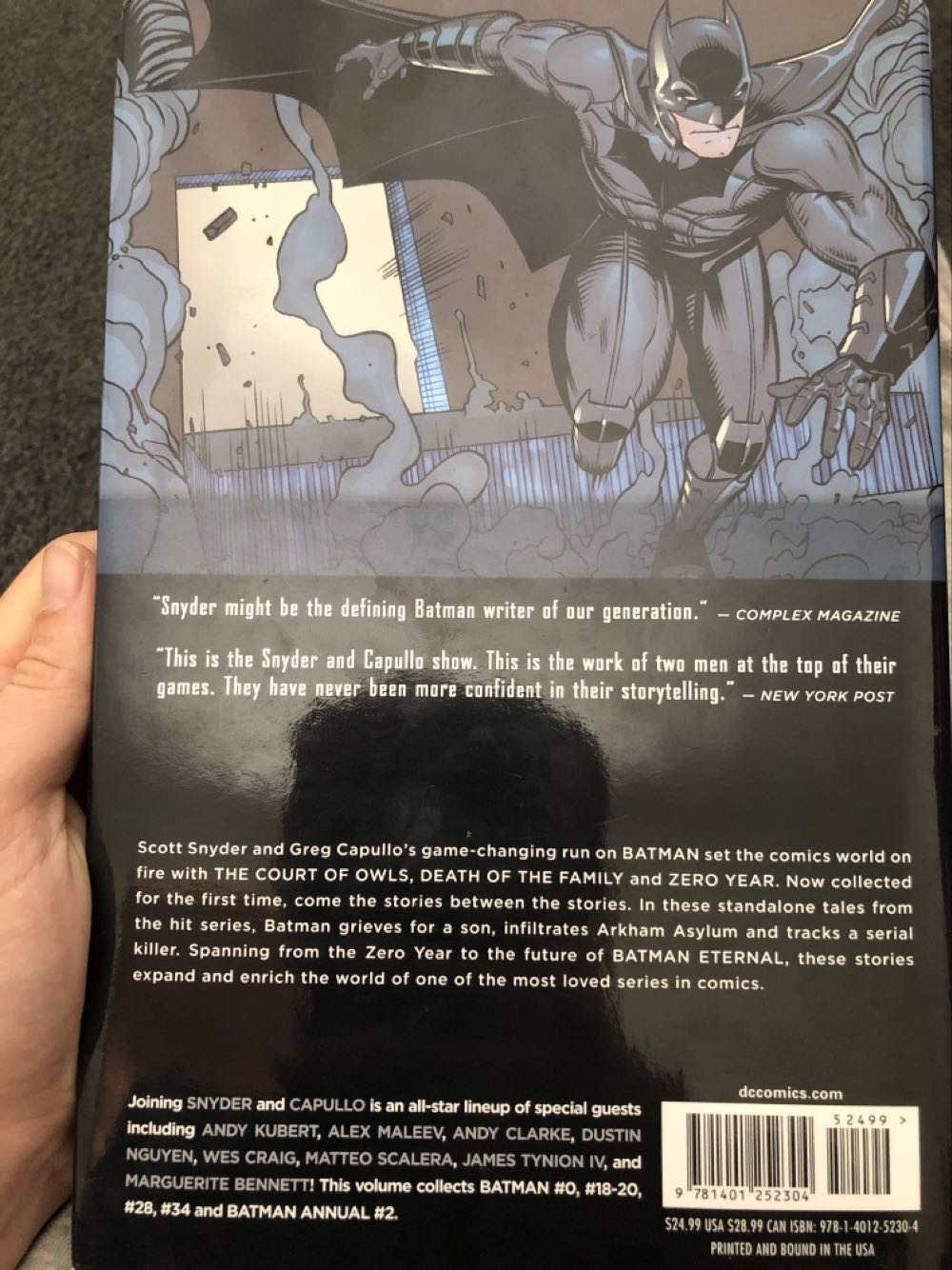 Batman (New 52): Vol. 6 - Graveyard Shift - DC Comics (6) comic book collectible [Barcode 9781401252304] - Main Image 2