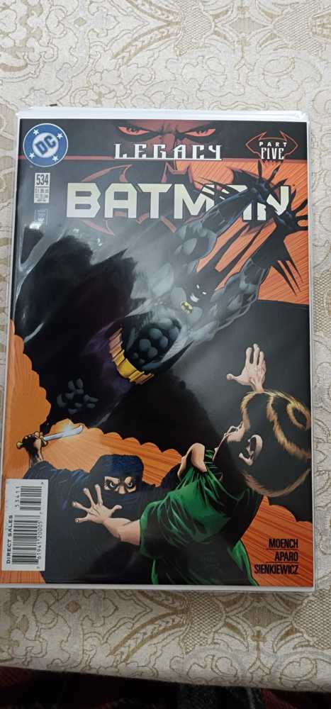 Batman (1940) - DC (Detective Comics) (534 - Sep 1996) comic book collectible [Barcode 761941200057] - Main Image 2