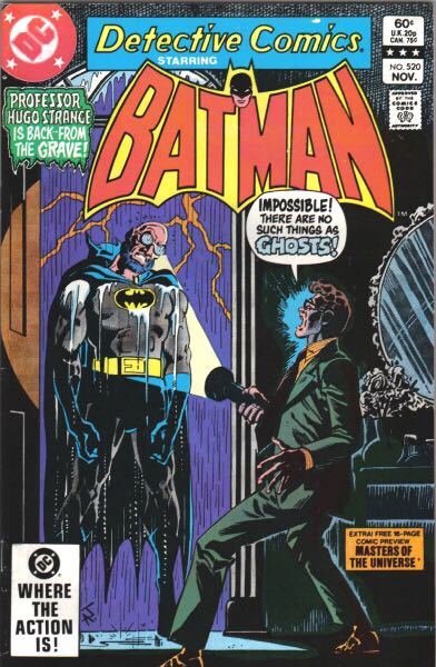 Detective Comics - DC Comics (520 - Nov 1982) comic book collectible [Barcode 070989304659] - Main Image 1