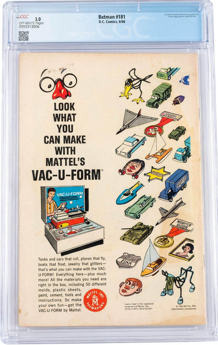 Batman - DC (181 - 06/1966) comic book collectible - Main Image 2