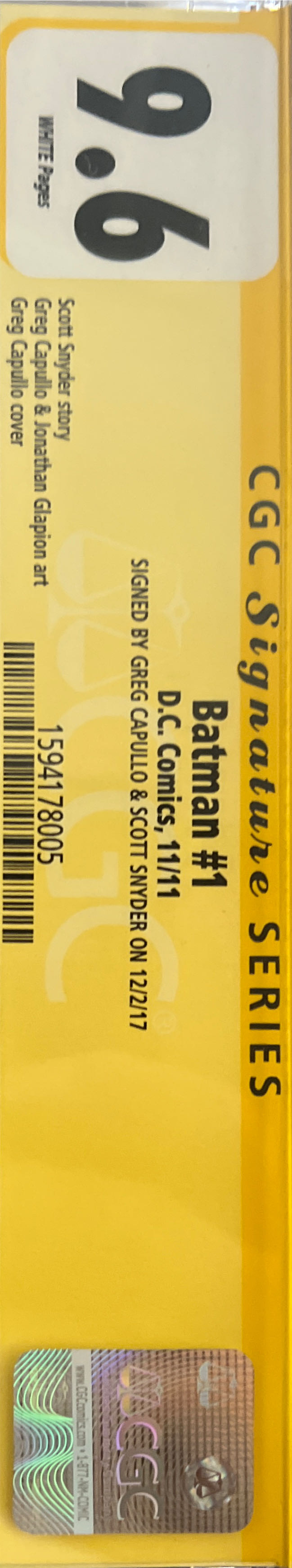 Batman (Vol. 2) - DC Comics (1 - Nov 2011) comic book collectible [Barcode 76194130640700111] - Main Image 3