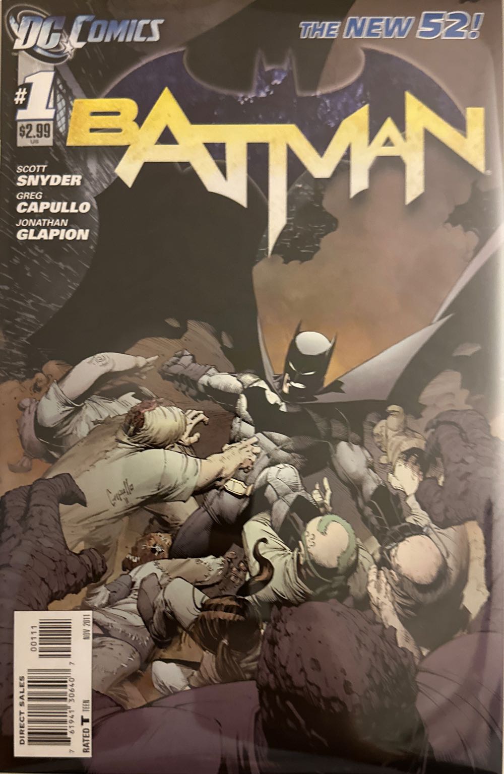 Batman (Vol. 2) - DC Comics (1 - Nov 2011) comic book collectible [Barcode 76194130640700111] - Main Image 4