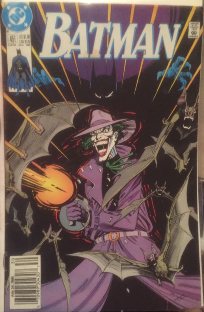 Batman  (451 - 07/1990) comic book collectible - Main Image 1