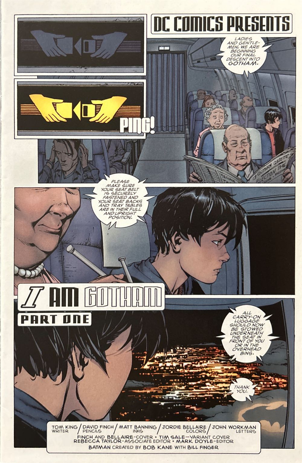 Batman #1 - DC Comics Inc. (1 - Aug 2016) comic book collectible [Barcode 76194134182800121] - Main Image 3