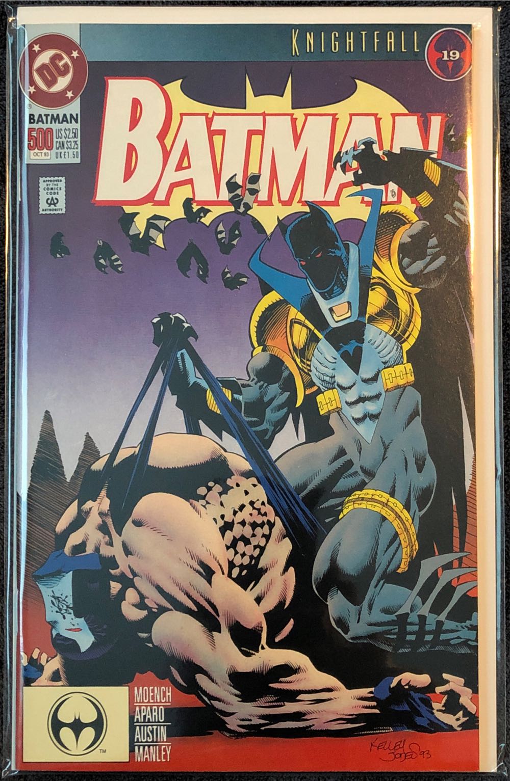 Batman - DC Comics (500 - Oct 1993) comic book collectible - Main Image 2