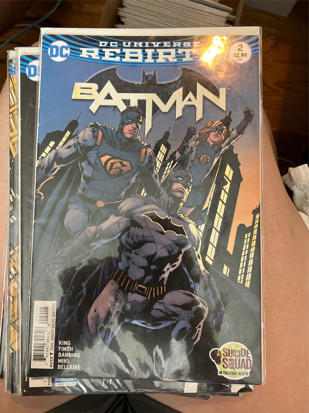 Batman Vol. 3 - DC Comics (2 - Sep 2016) comic book collectible [Barcode 76194134182800211] - Main Image 3