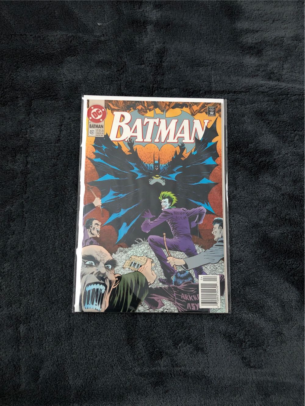 Batman - DC Comics (491 - Apr 1993) comic book collectible [Barcode 07099230430104] - Main Image 2