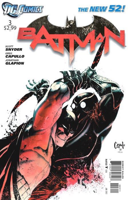 Batman Vol 2 - DC Comics (3 - Jan 2012) comic book collectible [Barcode 76194130640700311] - Main Image 1