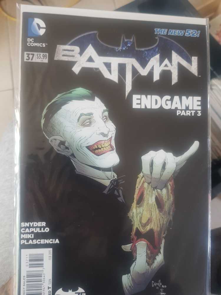 Batman Vol 2 - DC Comics (37 - Feb 2014) comic book collectible [Barcode 76194130640703711] - Main Image 2