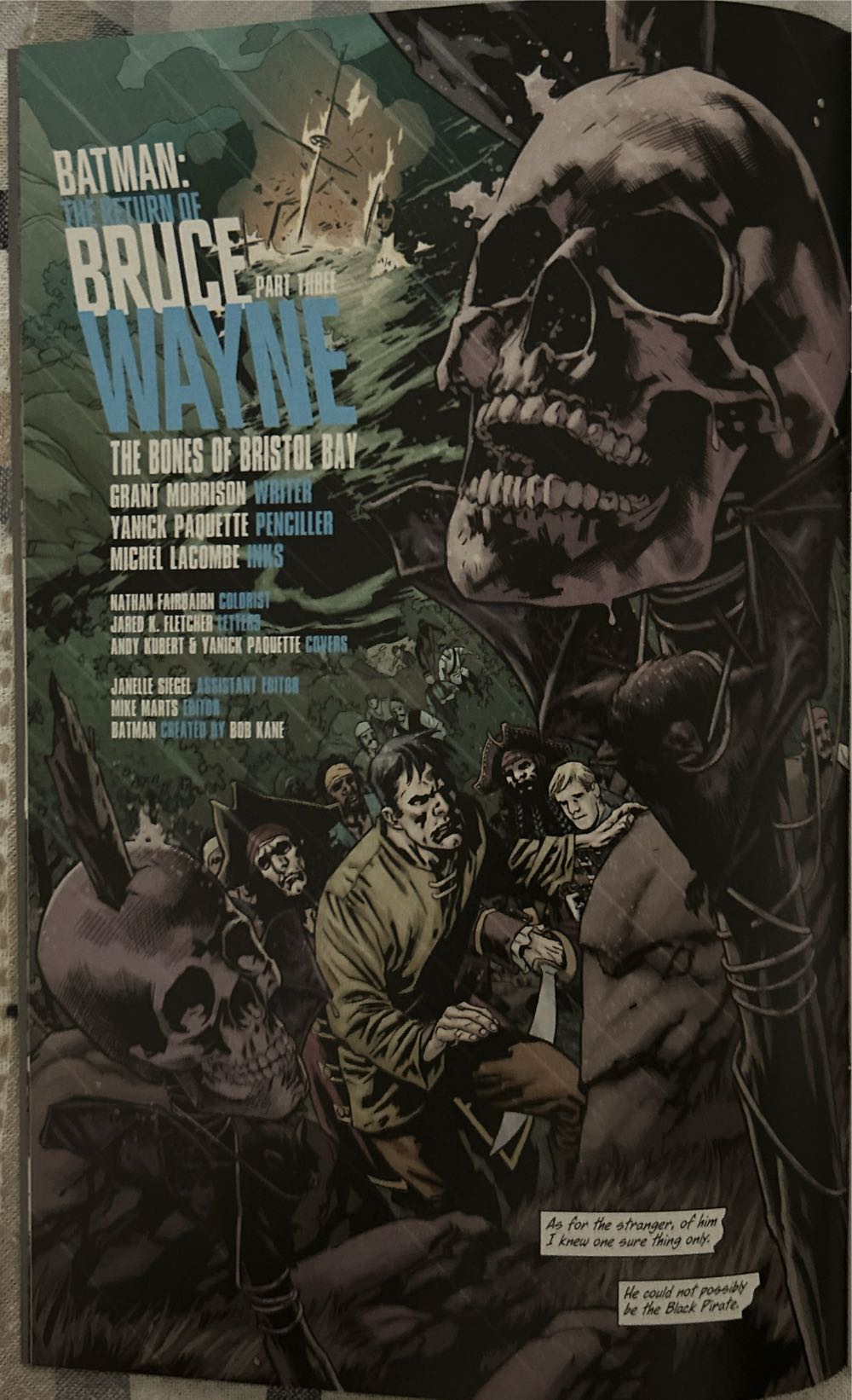 Batman: The Return Of Bruce Wayne - DC Comics (3 - Aug 2010) comic book collectible [Barcode 76194128943400311] - Main Image 3