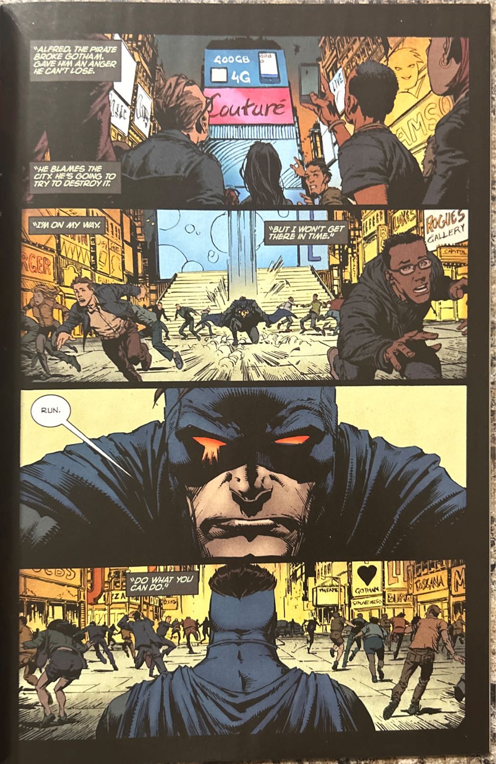 Batman - DC Comics (5 - Oct 2016) comic book collectible [Barcode 76194134182800511] - Main Image 3