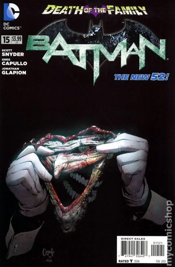 Batman: The New 52 - DC (Detective Comics) (15) comic book collectible [Barcode 76194130640701521] - Main Image 2