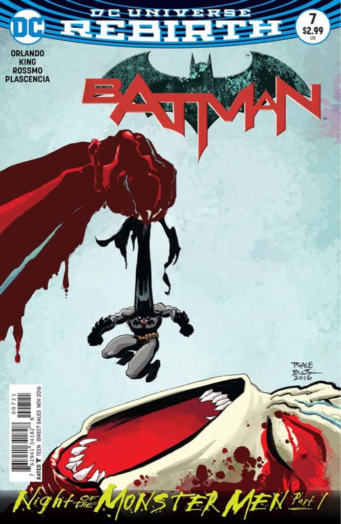 Batman - DC Comics (7 - Nov 2016) comic book collectible [Barcode 76194134182800721] - Main Image 1