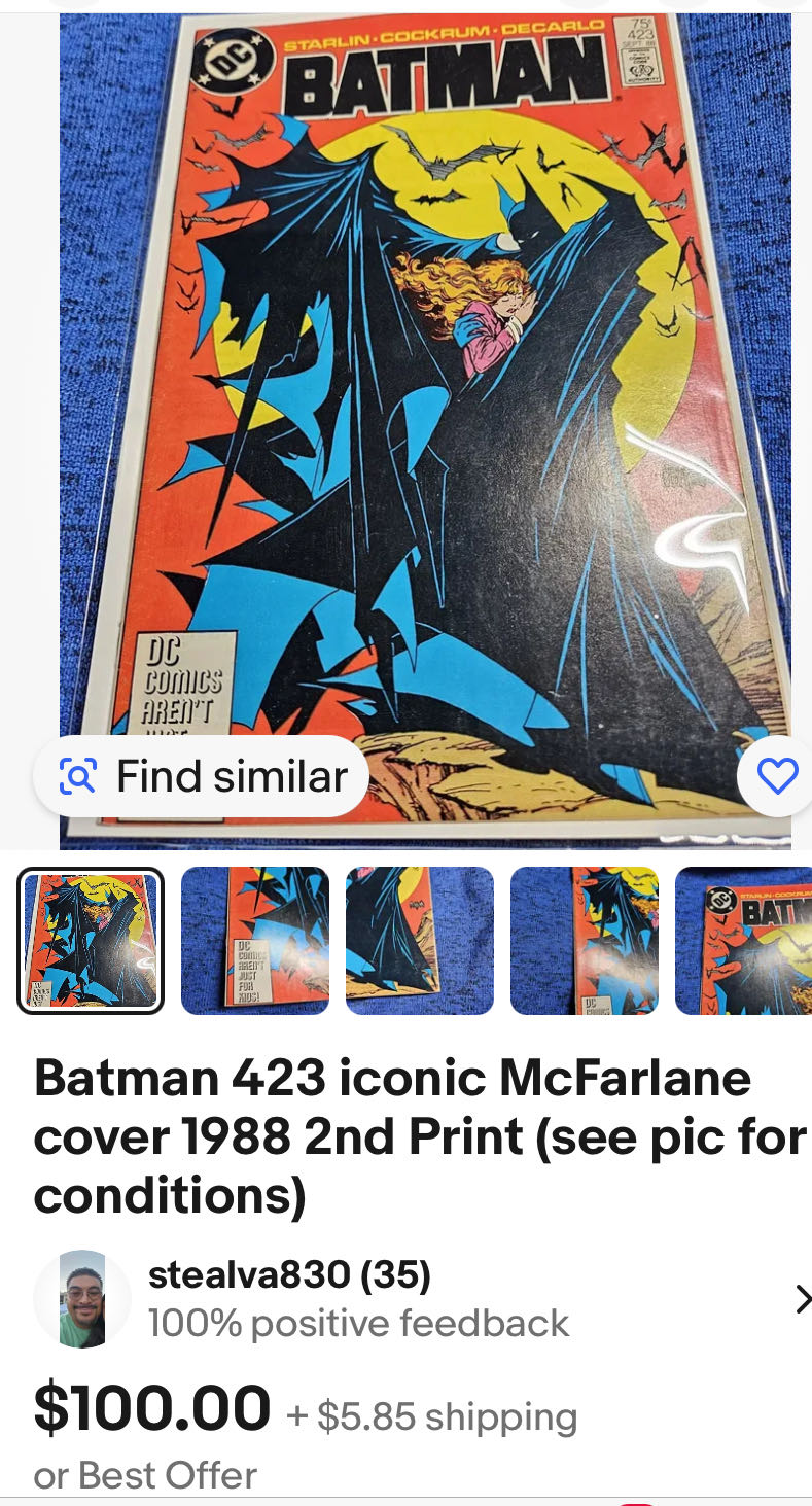 Batman - DC (Detective Comics) (423 - Sep 1988) comic book collectible - Main Image 4