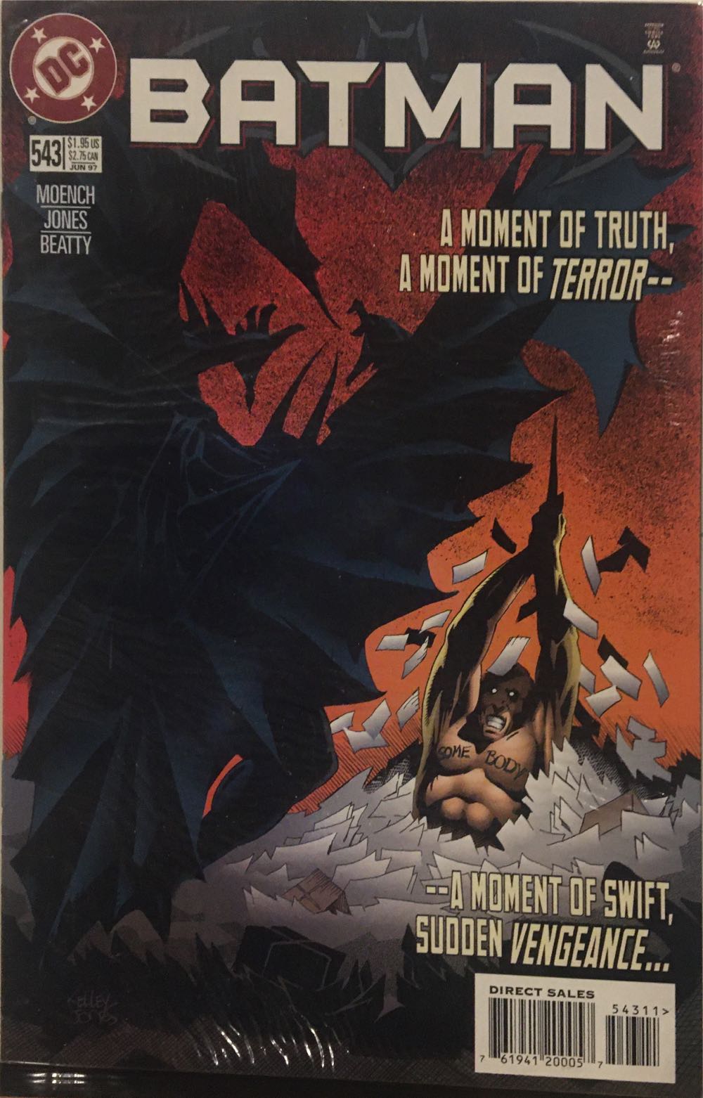 Batman - DC Comics (543 - Jun 1997) comic book collectible [Barcode 76194120005754311] - Main Image 2