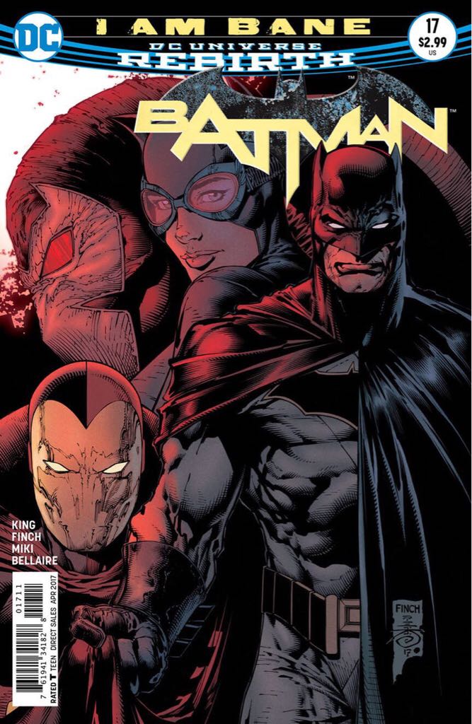 Batman (Vol 3) - DC Comics (17 - Apr 2017) comic book collectible - Main Image 1