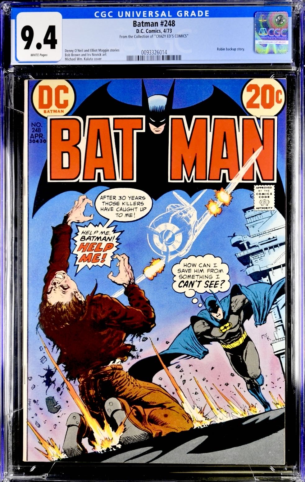 Batman - DC Comics (248 - Apr 1973) comic book collectible - Main Image 3