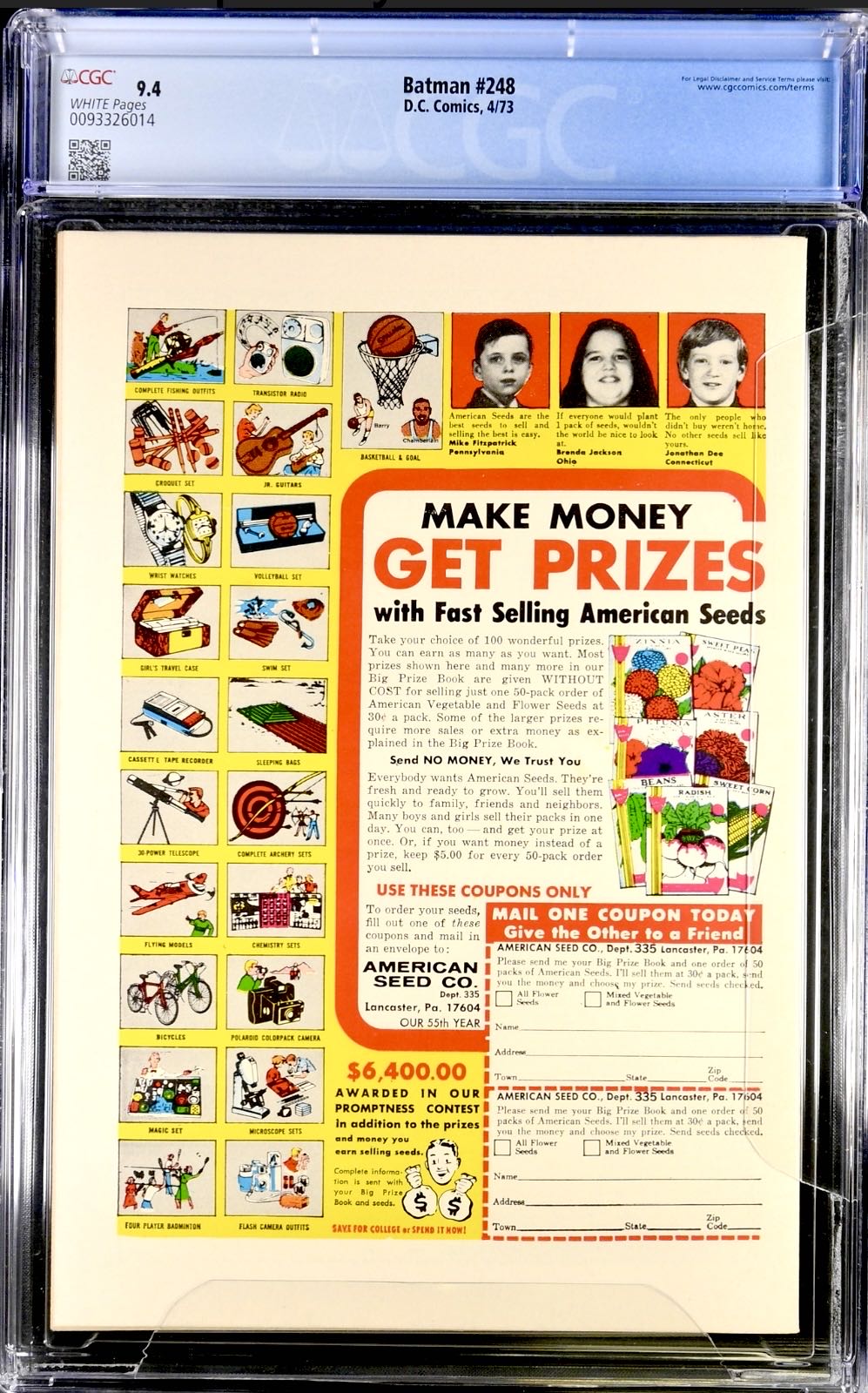 Batman - DC Comics (248 - Apr 1973) comic book collectible - Main Image 4