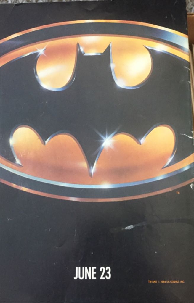 Batman  (1 - Mar 1989) comic book collectible [Barcode 07098932240006] - Main Image 2