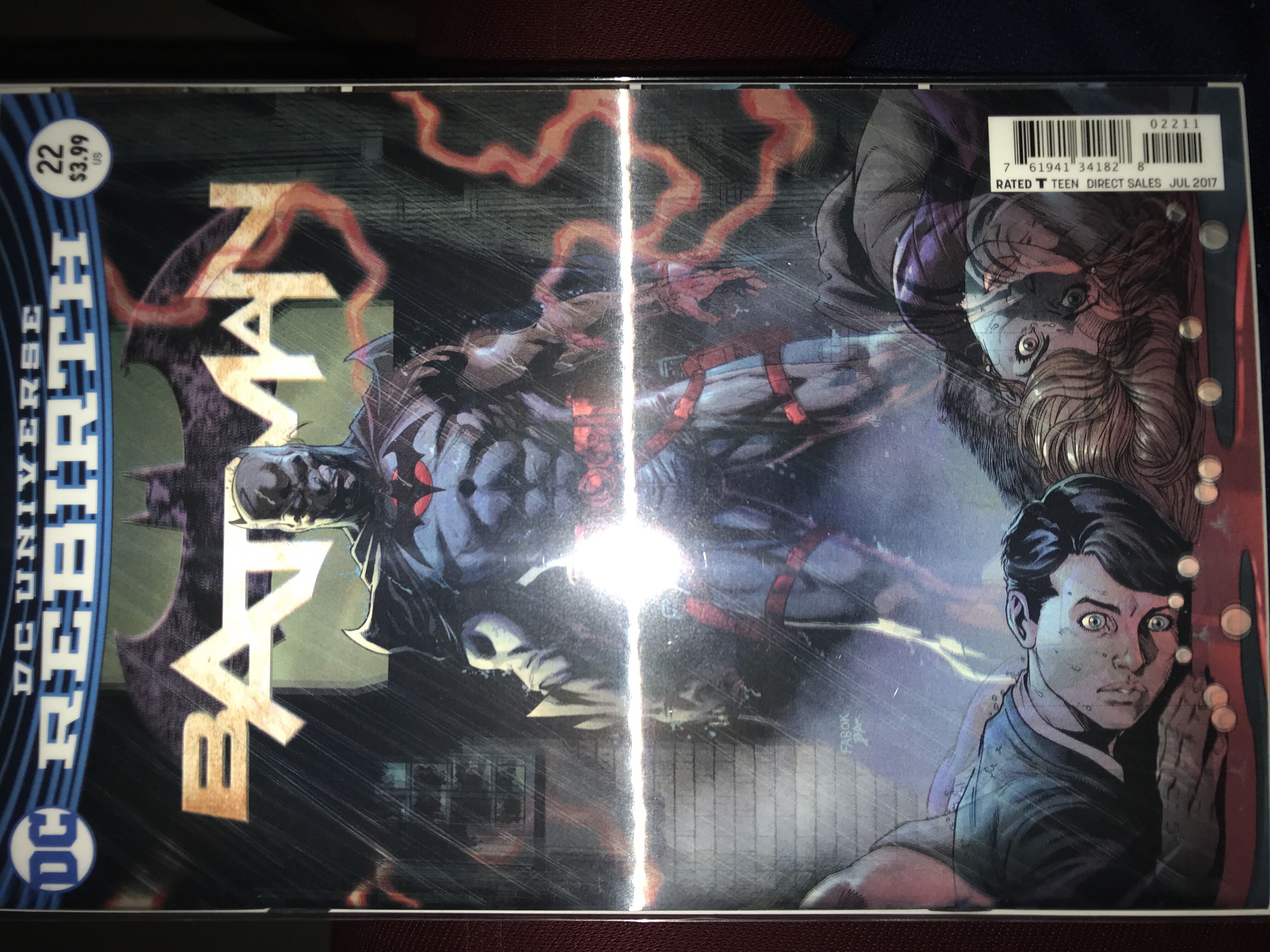 Batman #22 - DC Comics (22 - Jul 2017) comic book collectible [Barcode 76194134182802221] - Main Image 2