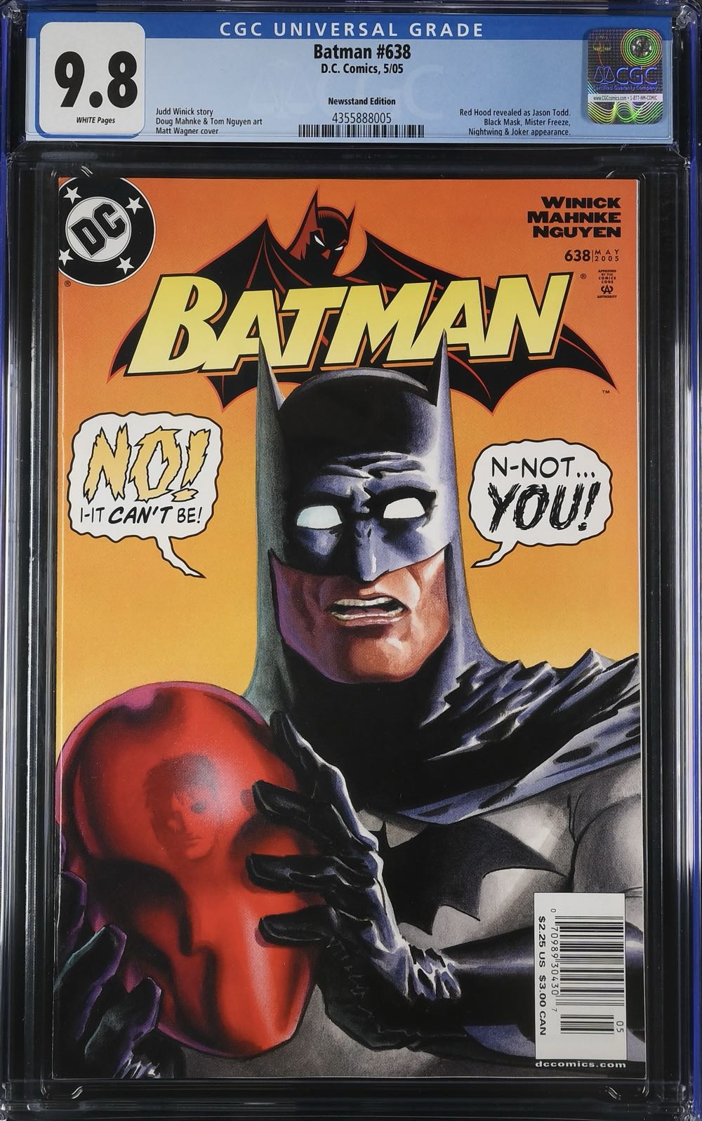 Batman - DC Comics (638 - May 2005) comic book collectible [Barcode 07098930430705] - Main Image 2