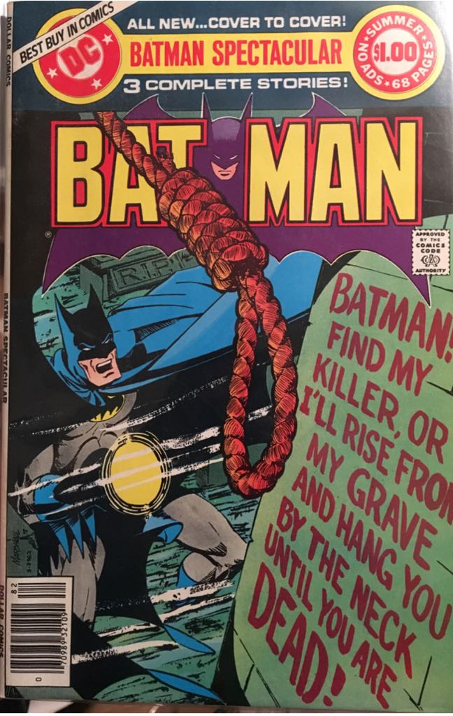 Batman  comic book collectible [Barcode 04708800008982] - Main Image 1