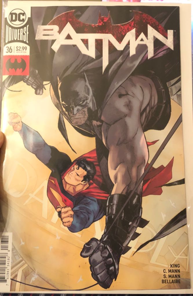 Batman (Vol. 3) - DC Comics (36 - Feb 2018) comic book collectible [Barcode 76194134182803611] - Main Image 1