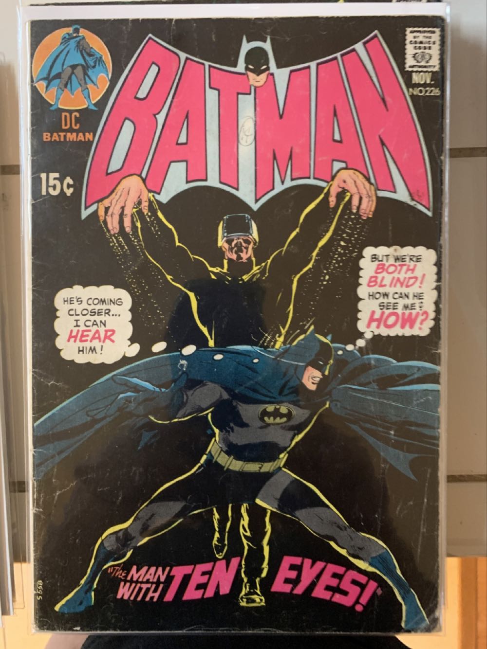 Batman - DC Comics (226 - Nov 1970) comic book collectible - Main Image 3