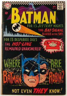 Batman - National Periodical Publications, Inc. (184 - Sep 1966) comic book collectible - Main Image 1