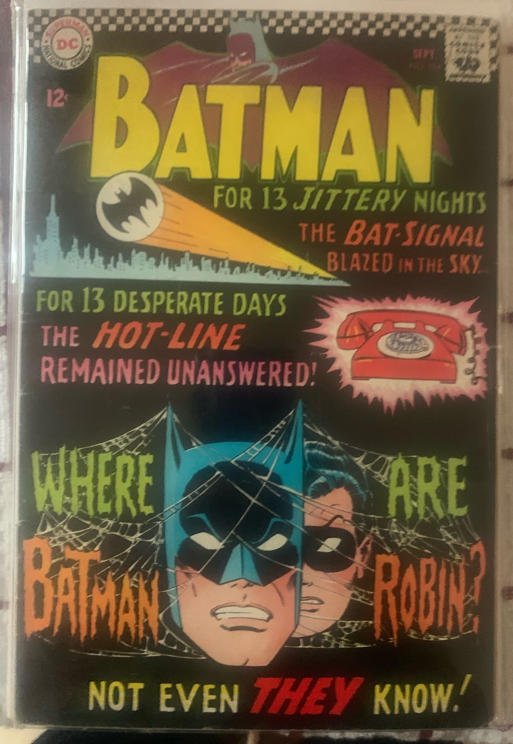 Batman - National Periodical Publications, Inc. (184 - Sep 1966) comic book collectible - Main Image 2
