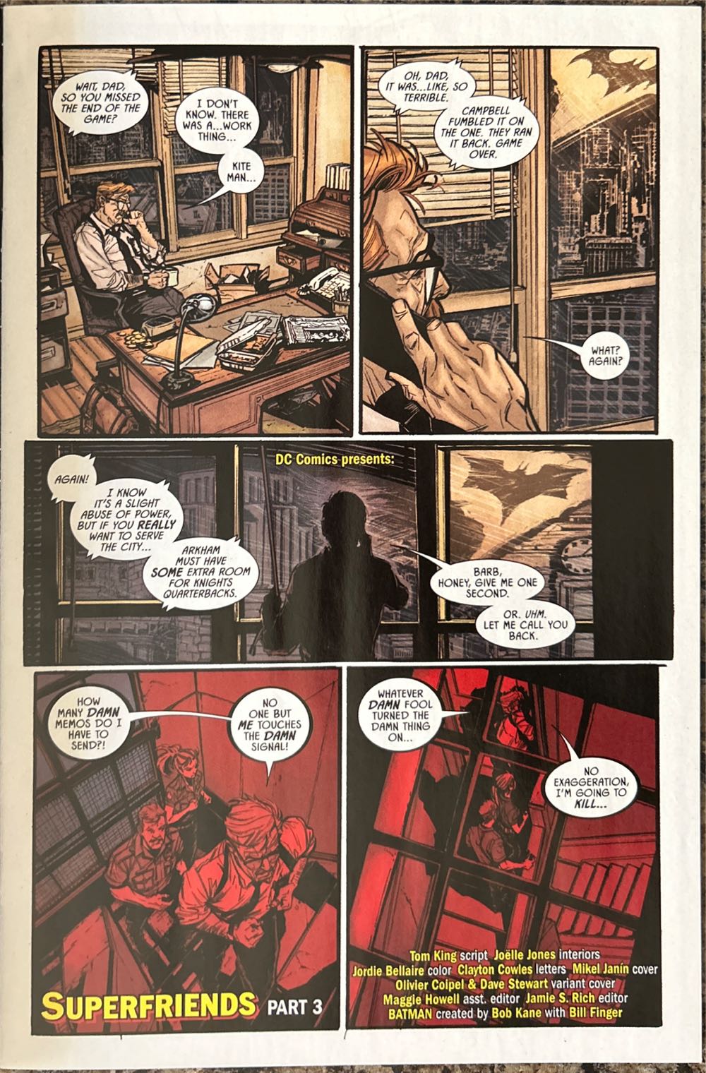 Batman - DC Comics (39 - Jan 2018) comic book collectible [Barcode 76194134182803921] - Main Image 3